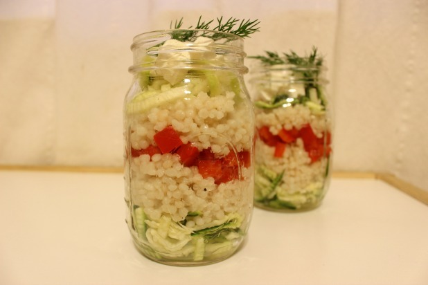 Couscous Salad with Lemon Vinaigrette