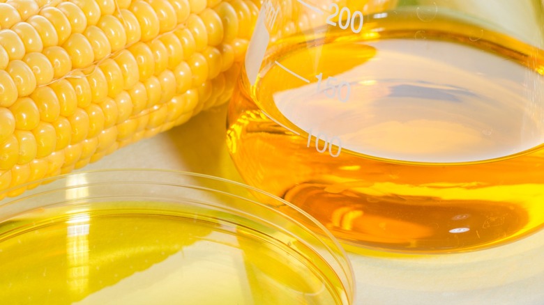 corn and corn syrup containers