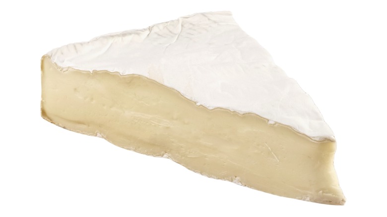 A wedge of brie