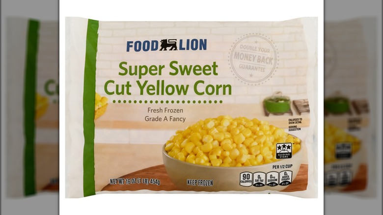 Food Lion frozen sweet corn