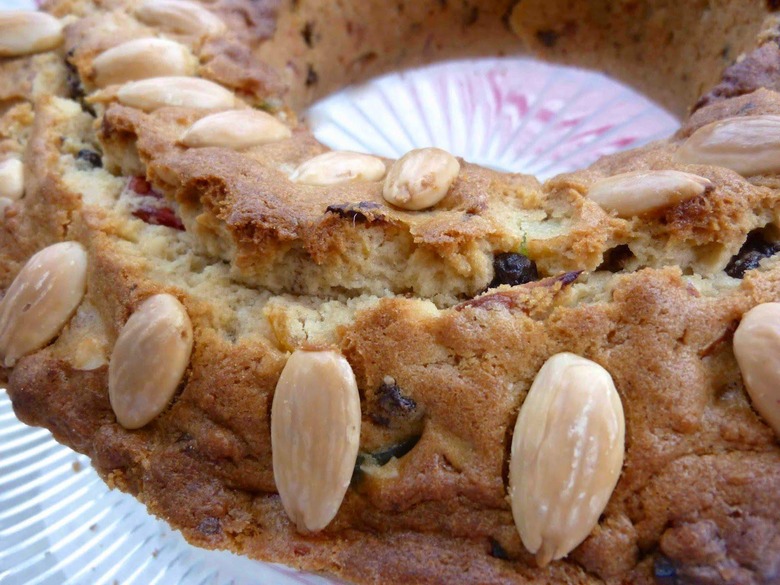 German Almond Fruitcake