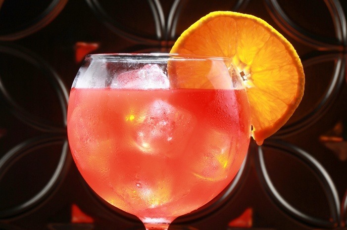 Rainbow Planter's Punch Cocktail Recipe