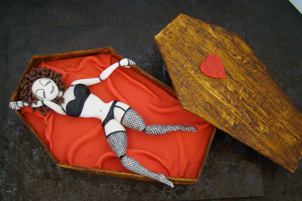 6. Sexy Vampire Cake