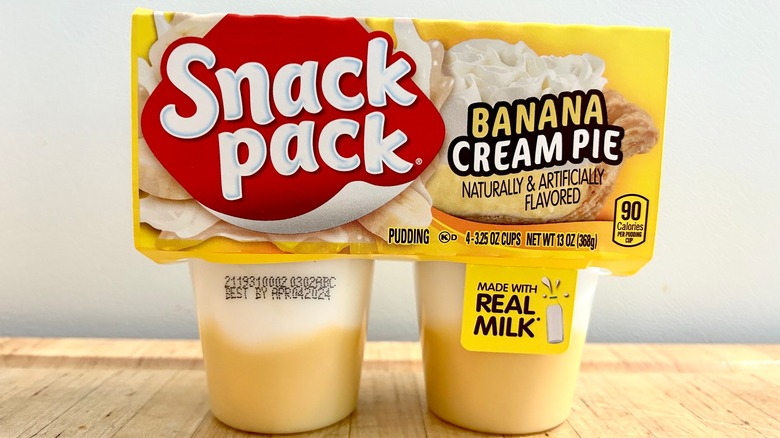 Banana Cream Pie Snack Pack