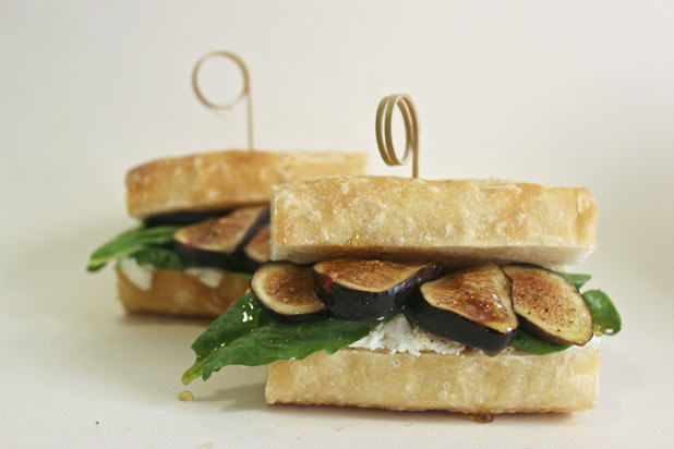 Fig and Goat Cheese Sandwich Recipe