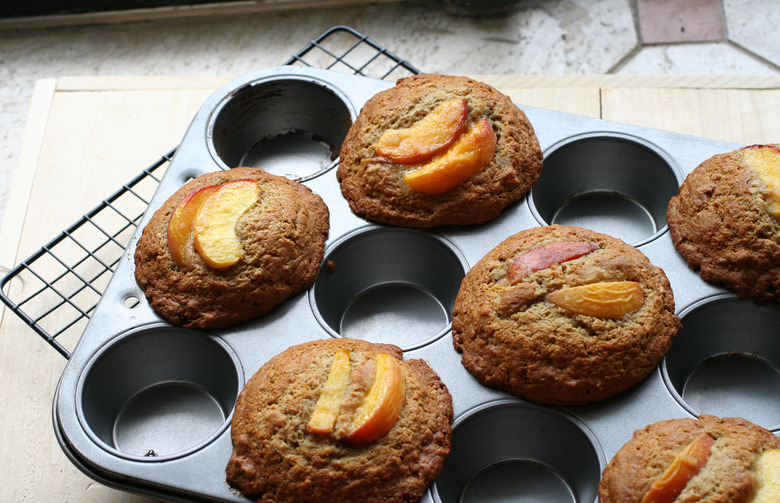 Peach Carrot Muffins