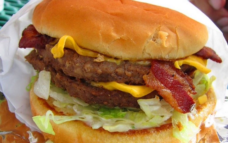 Their Unhealthiest Menu Item Is the Bacon Double Cheeseburger