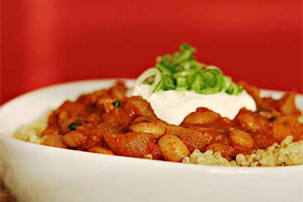 Recipe: Pinto Bean Chili with Pan-Roasted Spices and Chipotle