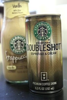 Coffee: Starbucks Doubleshot Espresso and Cream