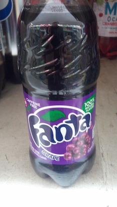 Soda: Grape Fanta