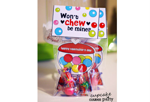 1. Won't Chew Be Mine Gum ball Pack