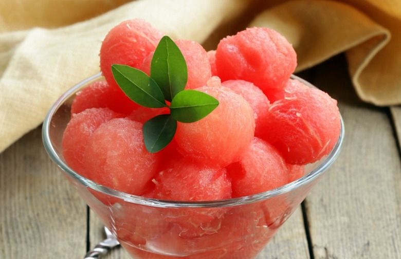 Spiked Watermelon Balls