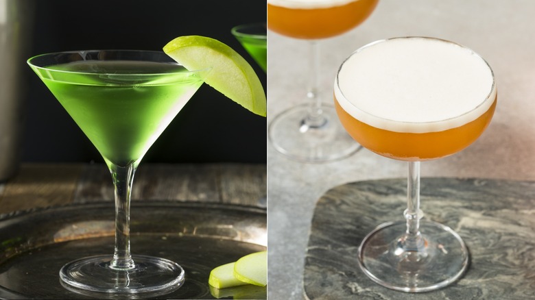 appletini and French martini