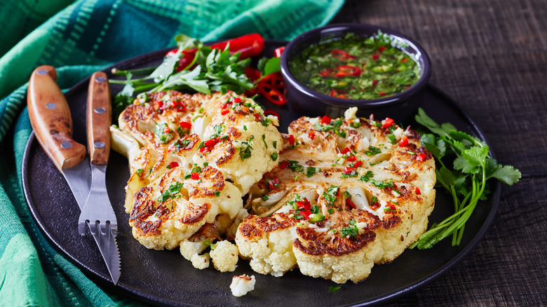 Cauliflower steak