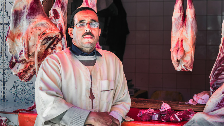 Moroccan butcher