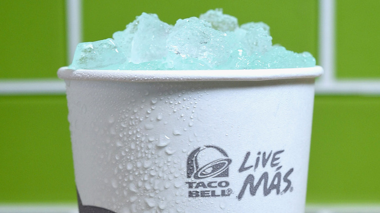 Baja Blast in a Taco Bell cup