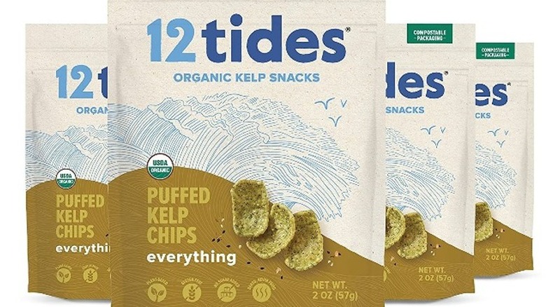 12 Tides Puffed Kelp Chips