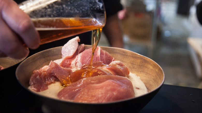 Cooking with beer