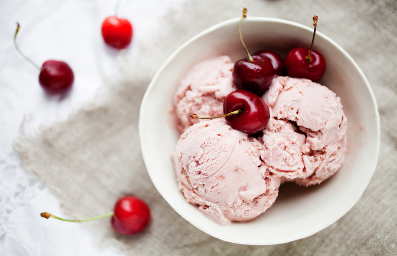 Cherry Vanilla Ice Cream