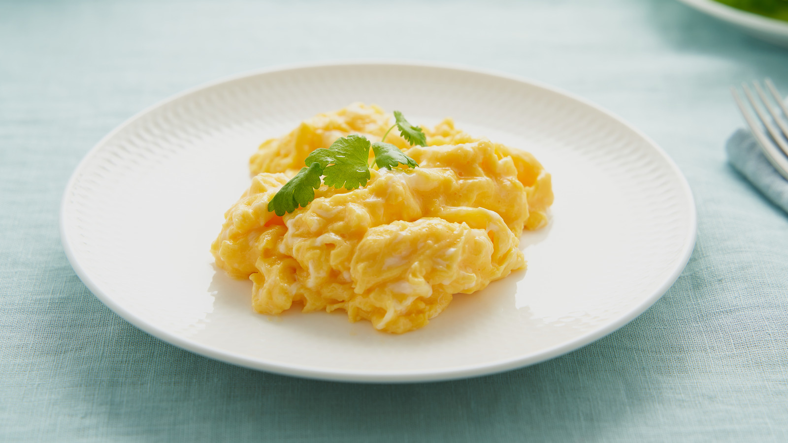 Best Fluffy Olive Oil Scrambled Eggs Recipe - How to Make Fluffy Olive Oil Scrambled  Eggs
