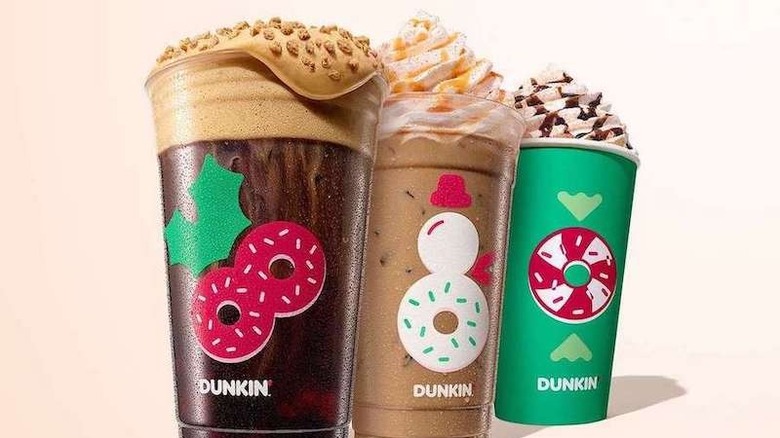 Dunkin's cookie butter cold brew