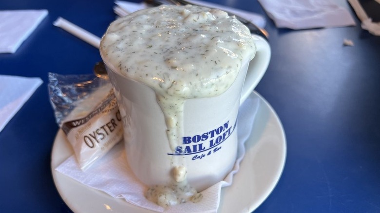 Boston Sail Loft's Clam Chowder