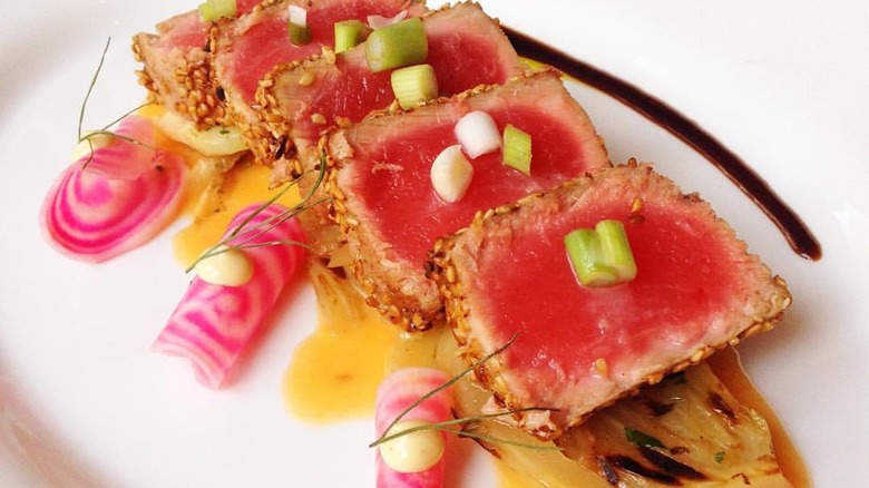 Sicilian style tuna