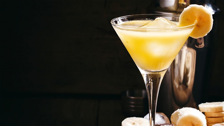 Banana flavored martini 