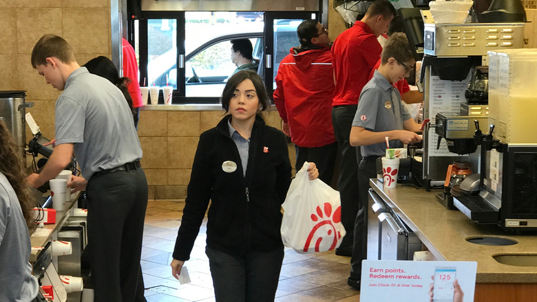 Chick-fil-A employees 