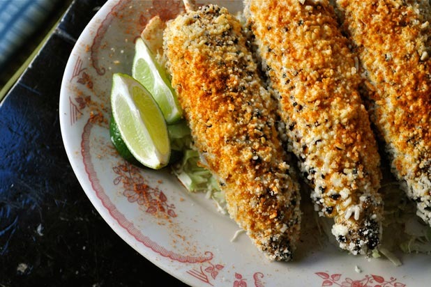 9. Elotes Callejeros (Grilled Corn)