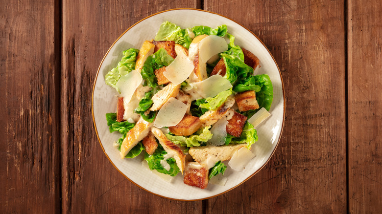 Chicken caesar salad