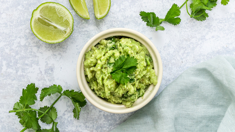 Ramekin of guacamole 