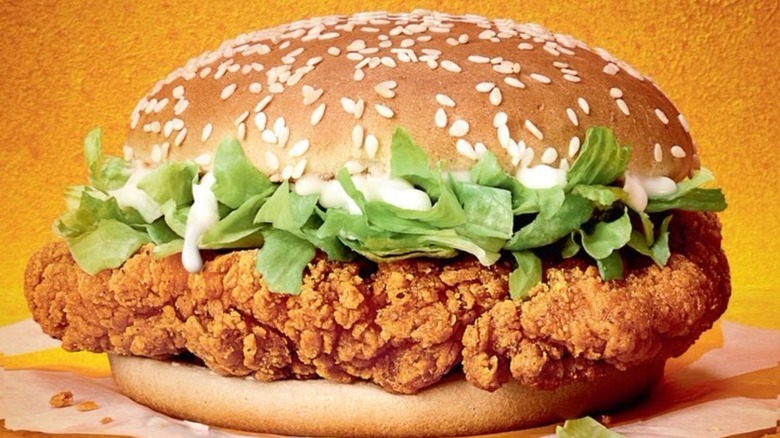 McDonald's McCrispy sandwich