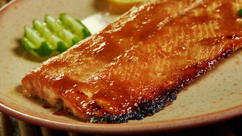 cajun salmon with brown sugar