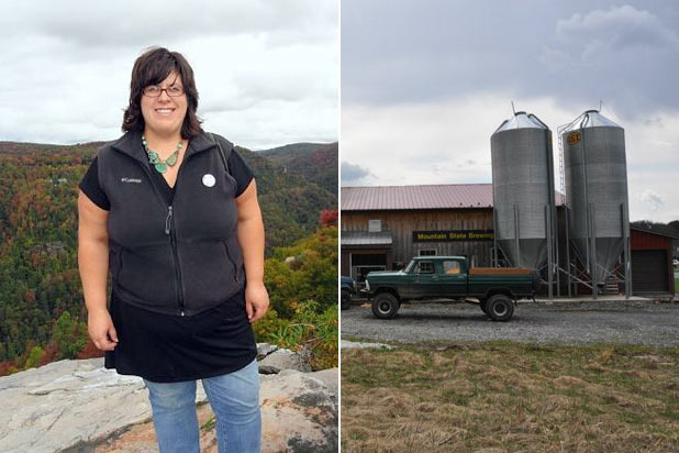 Kate Lane, Brewer and Cellar Manager, Mountain State Brewing Co. in Thomas, W.V.