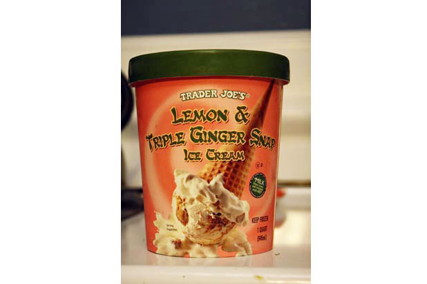 Best Frozen Treats: #1 Lemon and Triple Ginger Snap Ice Cream