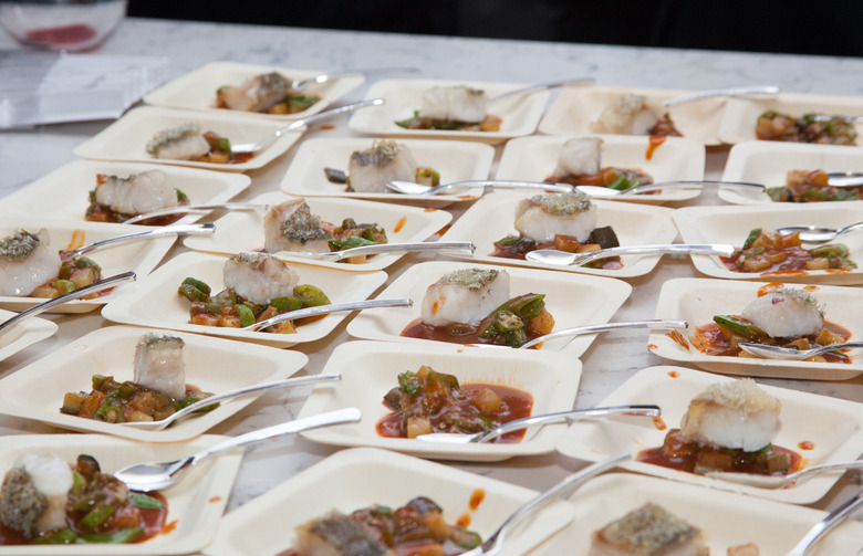 Rows of Tilefish Waiting to Be Eaten 