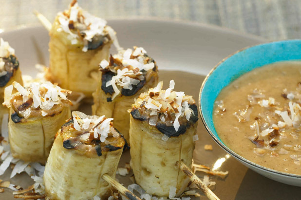 12. Grilled Banana Satay