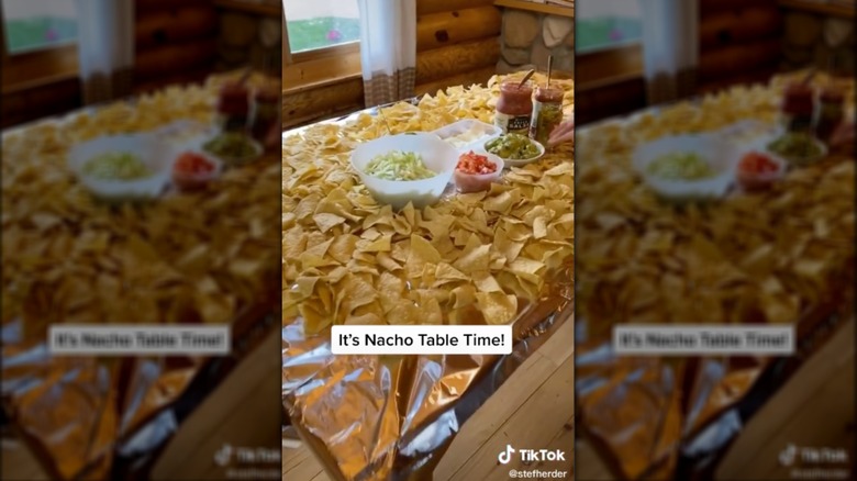 Nacho table time TikTok