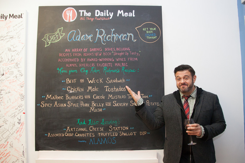 Richman Presents His Menu 