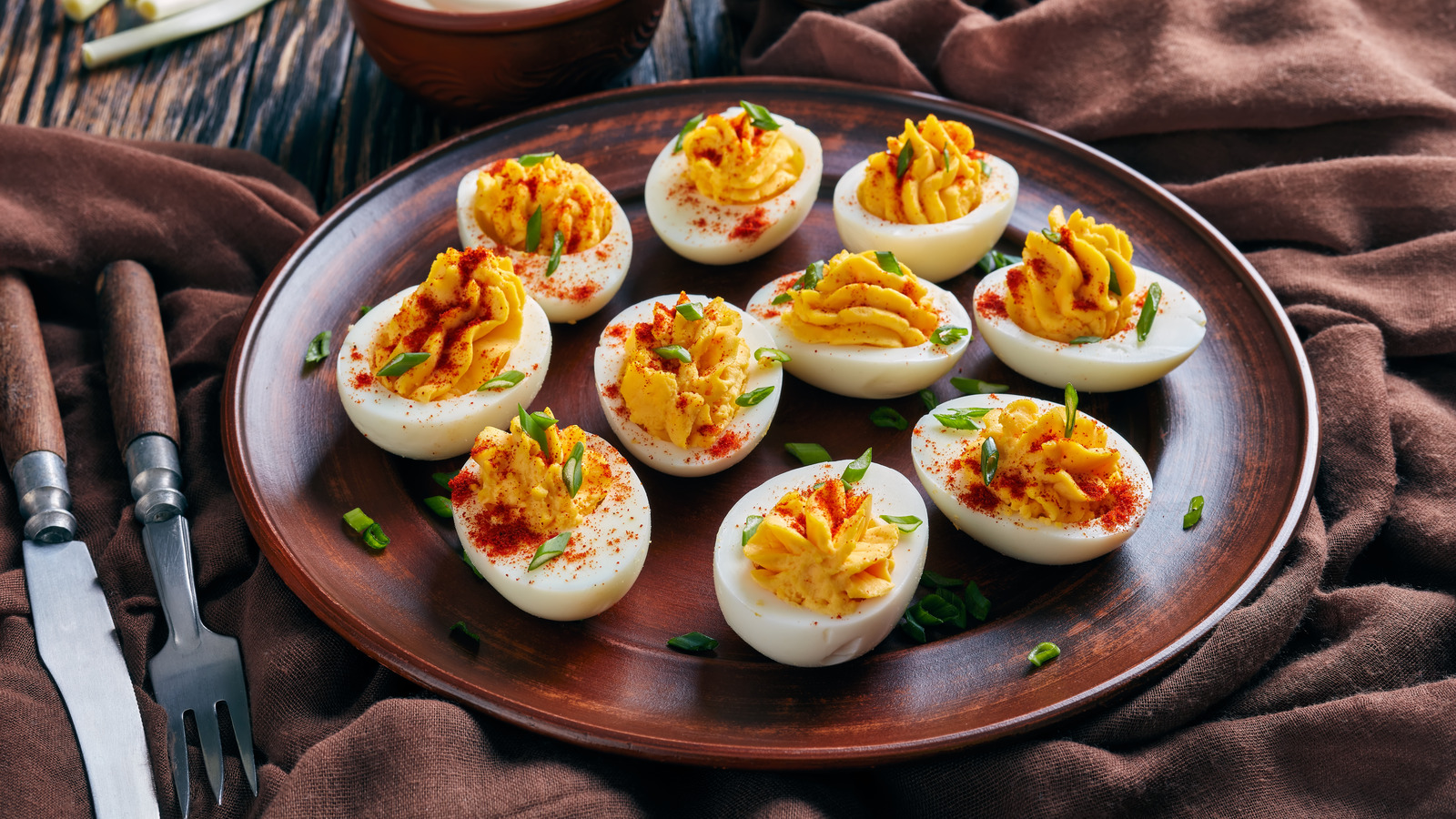 Add A Spritz Of Lime Juice To Deviled Eggs For A Bright Zing