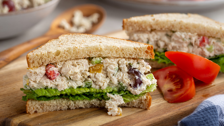 Chicken salad sandwich