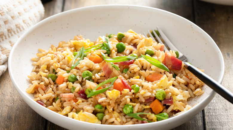 Bowl of fried rice