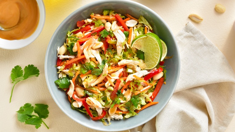 Thai chicken salad