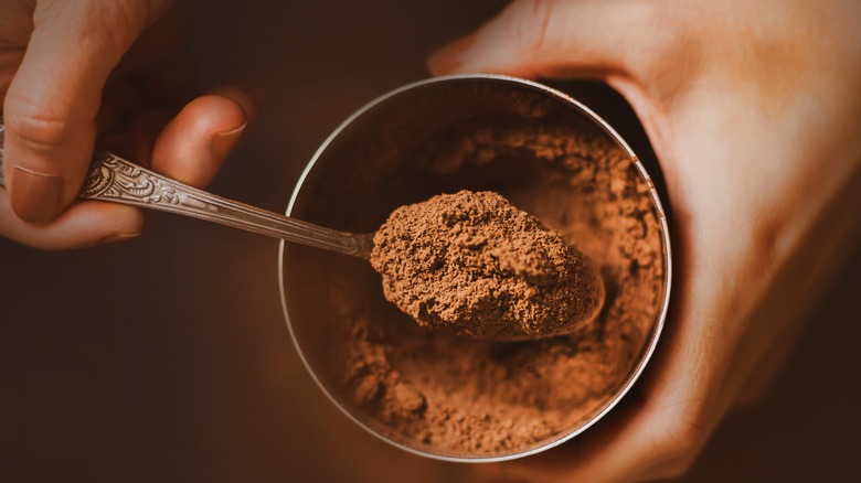 Spoonful of Instant coffee