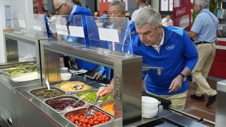 Paris Olympic Village food