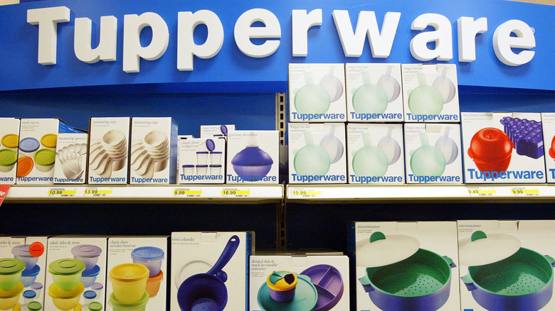 Tupperware on Target store shelves