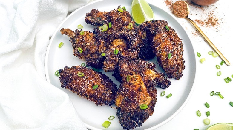 air fryer jerk chicken wings