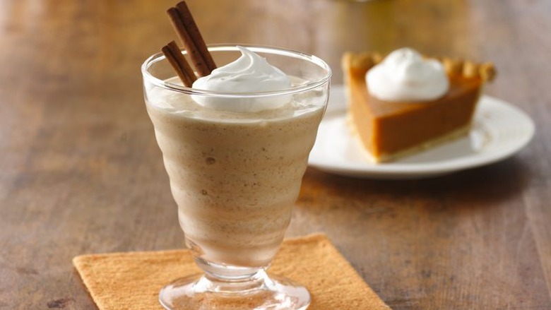 Brandy Pumpkin Pie Milkshakes