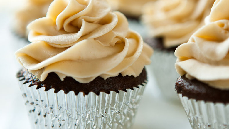 Chocolate Stout Cupcakes with Irish Cream Buttercream